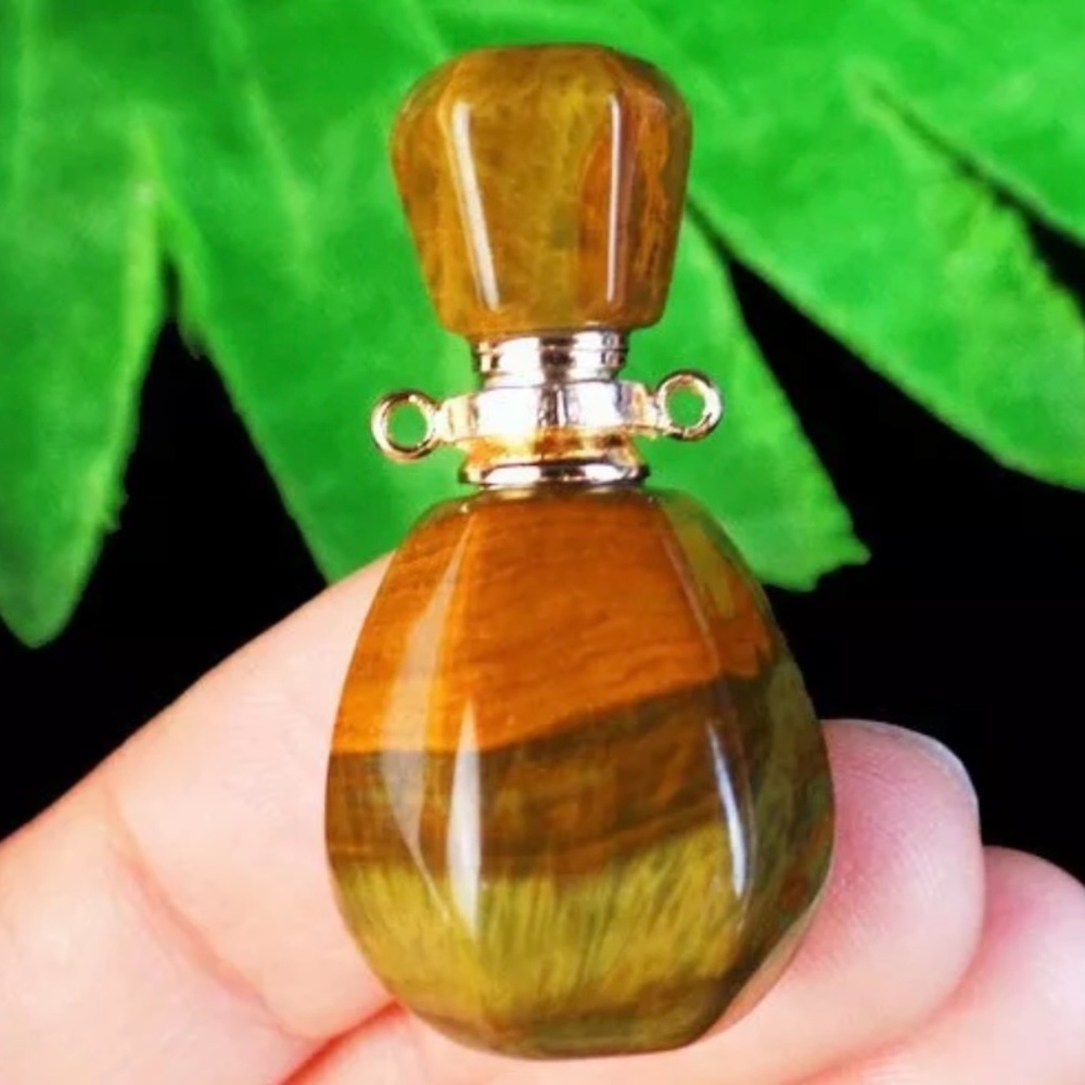 Natural Ocean Jasper Essential Oil Diffuser Pendan